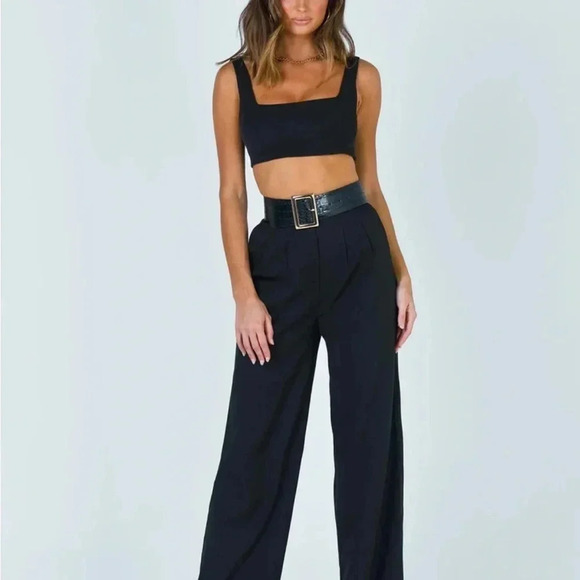 Princess Polly Huxley Crop Top Size 8 - Picture 7 of 9